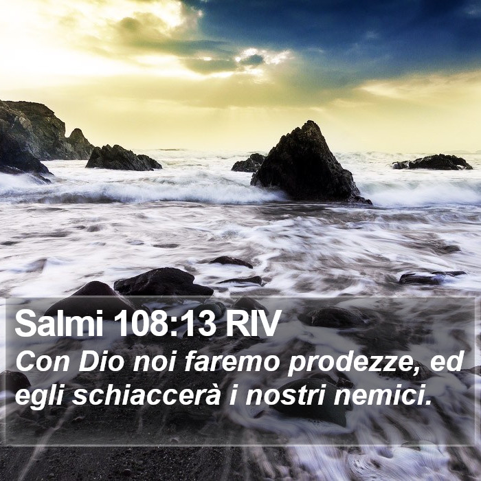 Salmi 108:13 RIV Bible Study