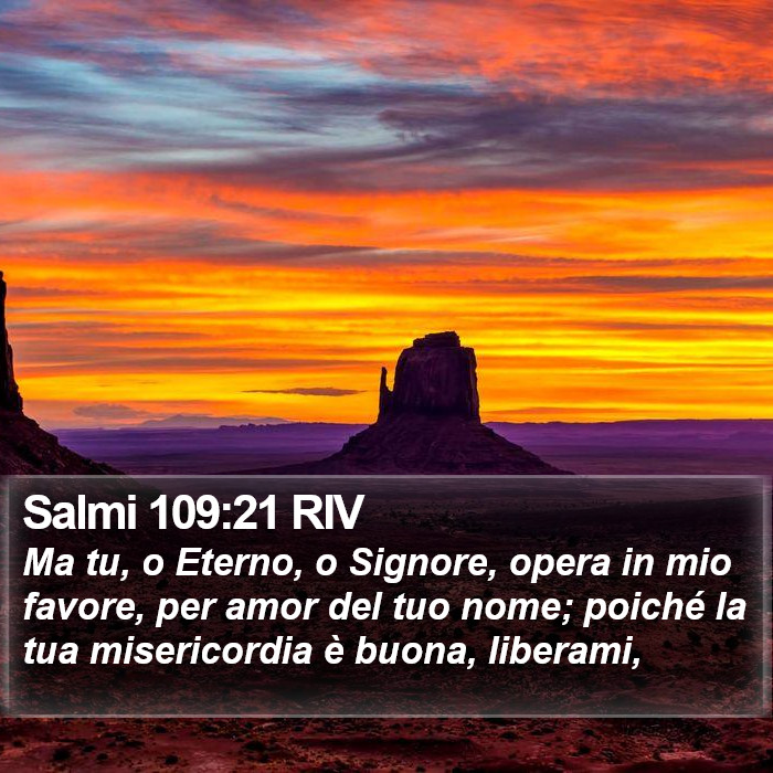 Salmi 109:21 RIV Bible Study