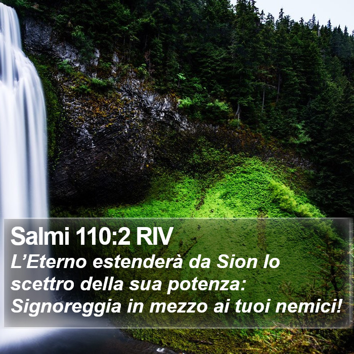 Salmi 110:2 RIV Bible Study