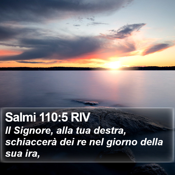 Salmi 110:5 RIV Bible Study
