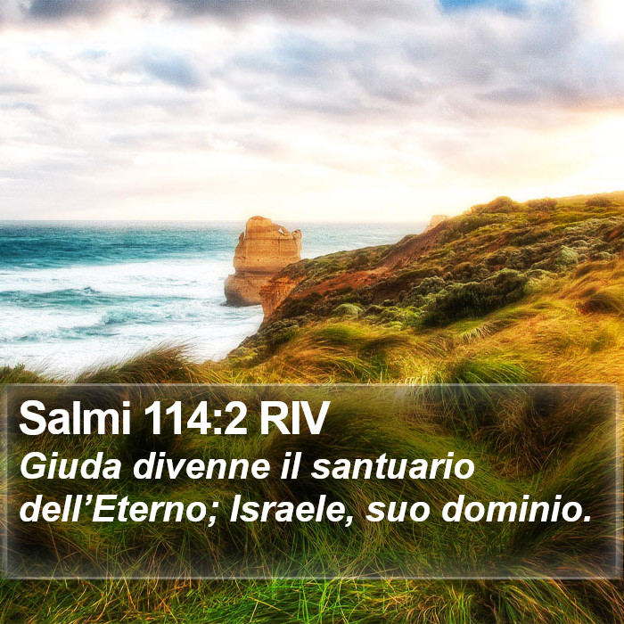 Salmi 114:2 RIV Bible Study
