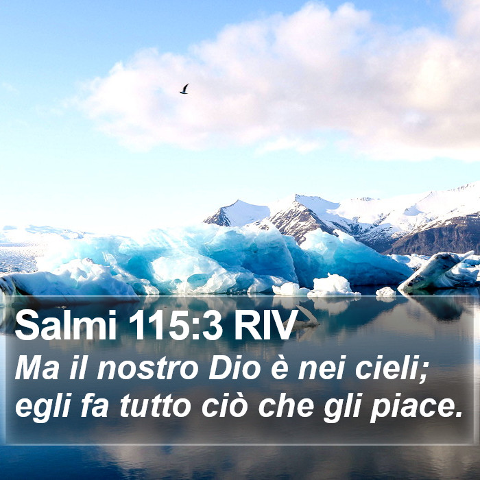 Salmi 115:3 RIV Bible Study