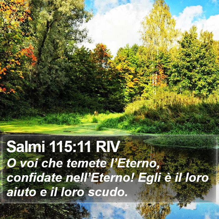 Salmi 115:11 RIV Bible Study