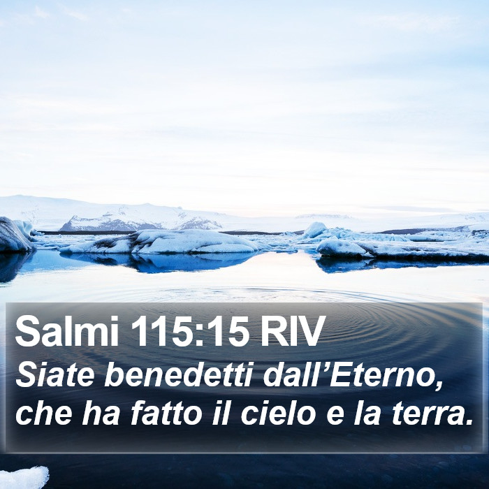 Salmi 115:15 RIV Bible Study