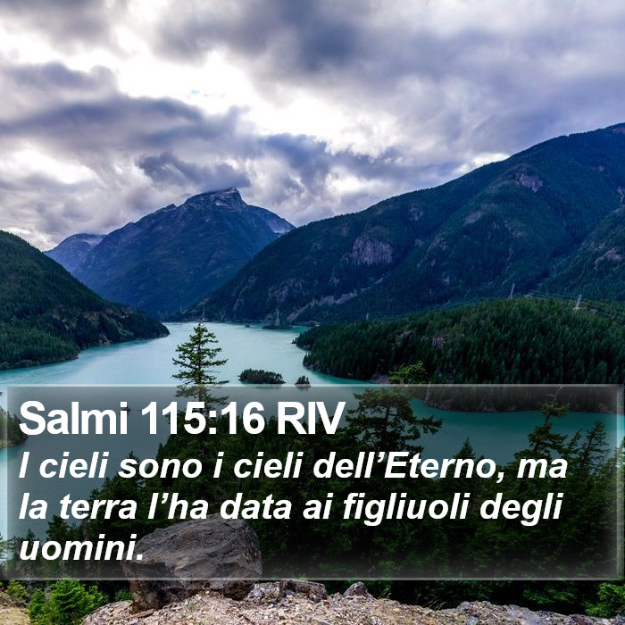 Salmi 115:16 RIV Bible Study