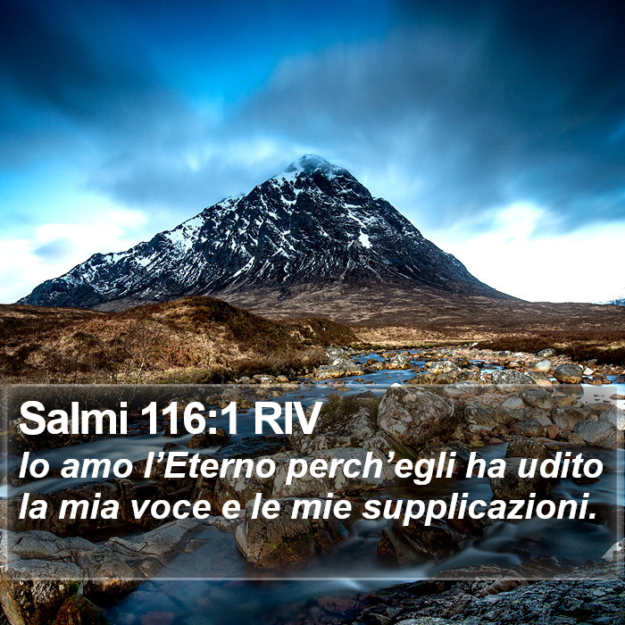 Salmi 116:1 RIV Bible Study