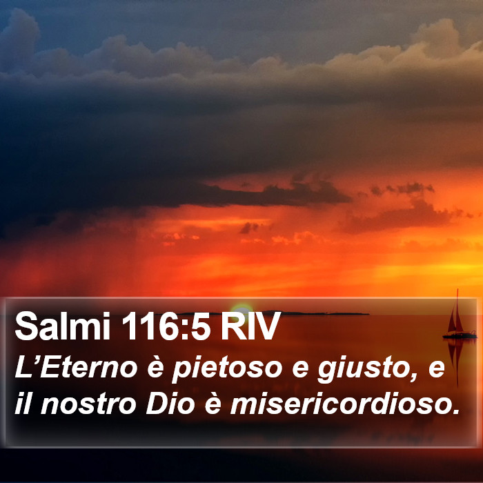 Salmi 116:5 RIV Bible Study