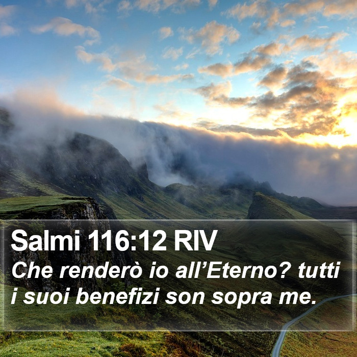 Salmi 116:12 RIV Bible Study