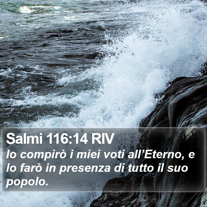 Salmi 116:14 RIV Bible Study