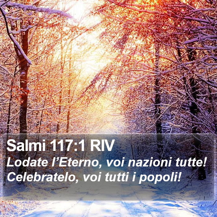 Salmi 117:1 RIV Bible Study