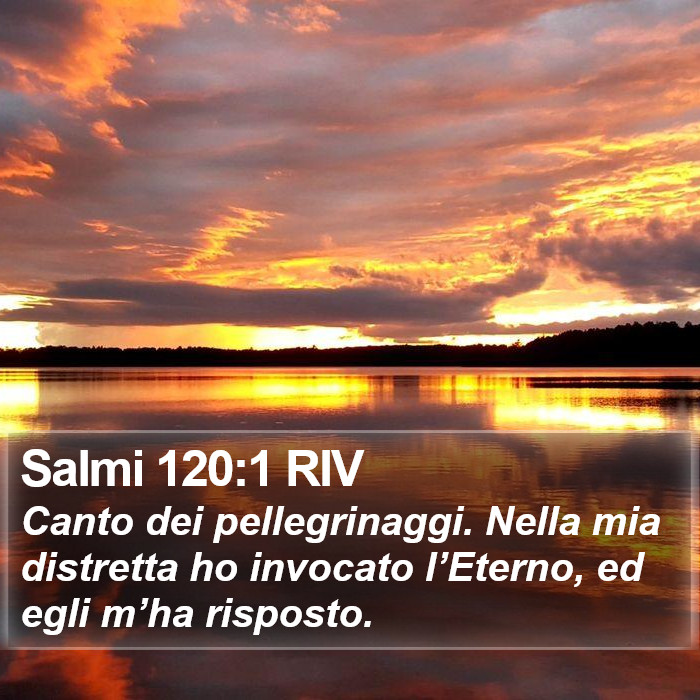 Salmi 120:1 RIV Bible Study