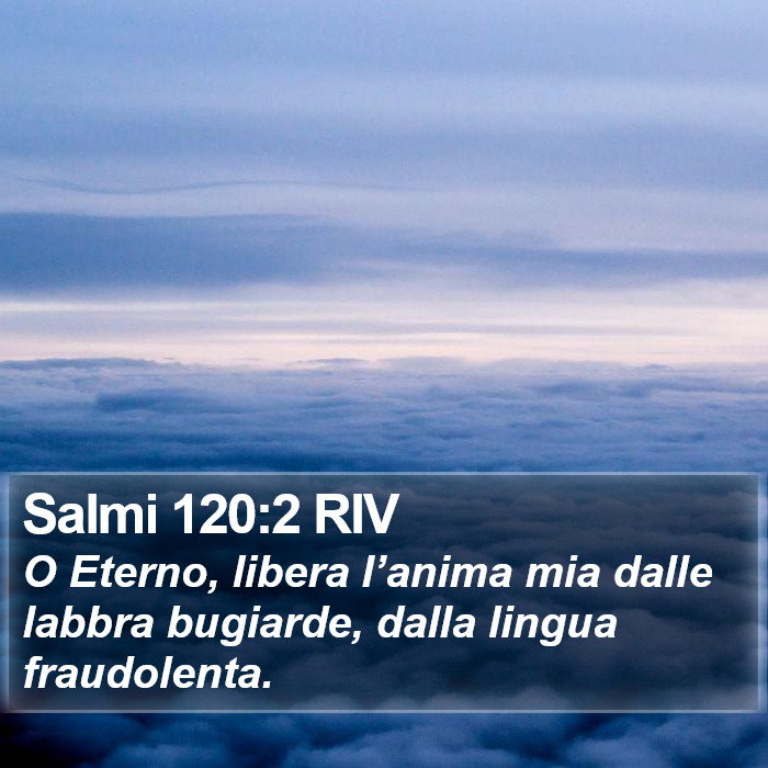 Salmi 120:2 RIV Bible Study