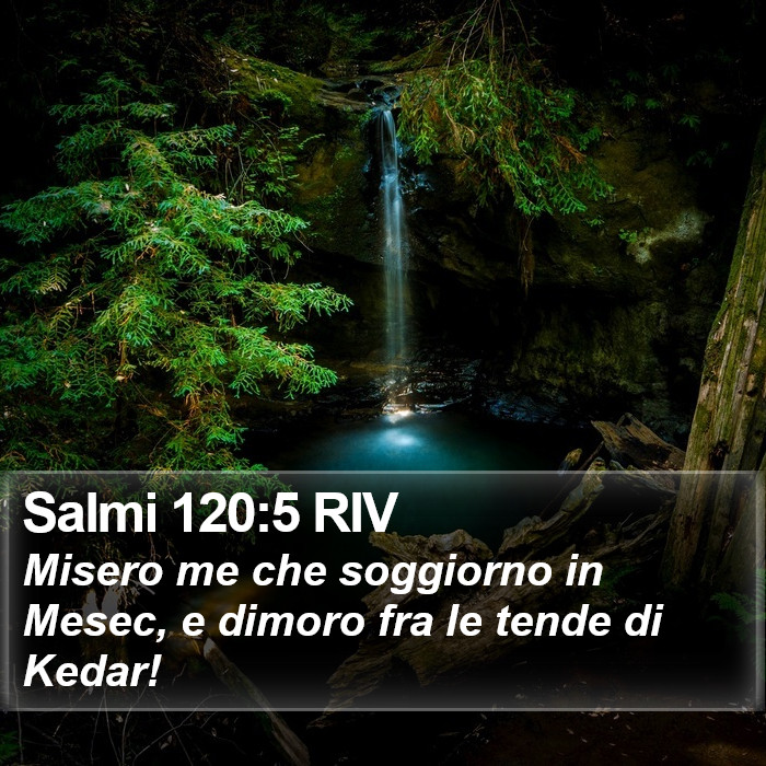 Salmi 120:5 RIV Bible Study