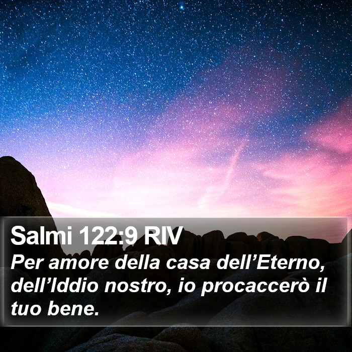 Salmi 122:9 RIV Bible Study