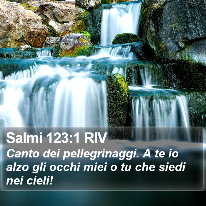 Salmi 123:1 RIV Bible Study
