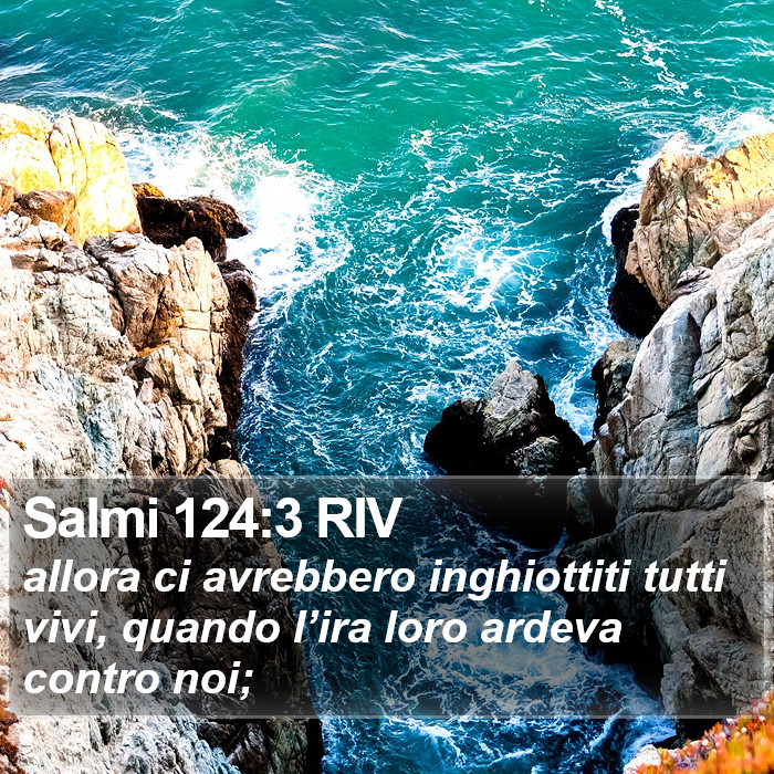 Salmi 124:3 RIV Bible Study