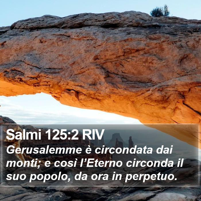 Salmi 125:2 RIV Bible Study