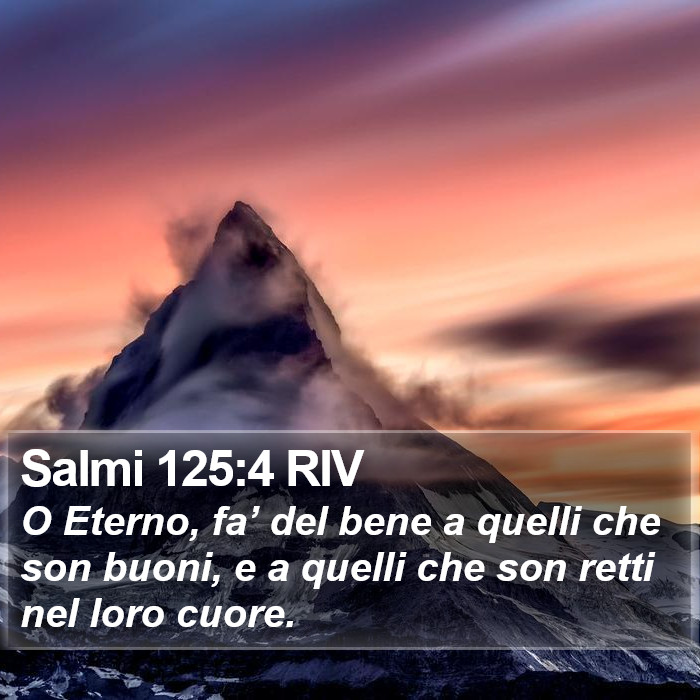 Salmi 125:4 RIV Bible Study