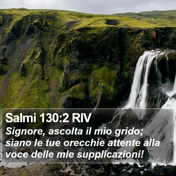 Salmi 130:2 RIV Bible Study
