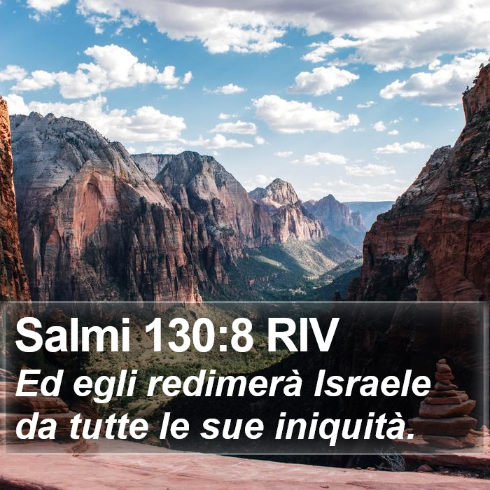 Salmi 130:8 RIV Bible Study