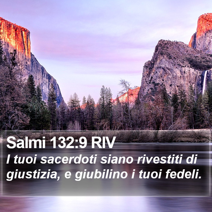 Salmi 132:9 RIV Bible Study