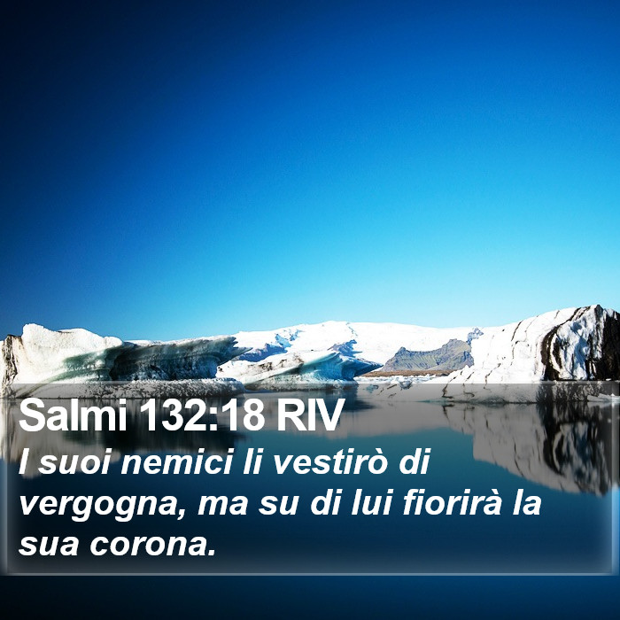 Salmi 132:18 RIV Bible Study