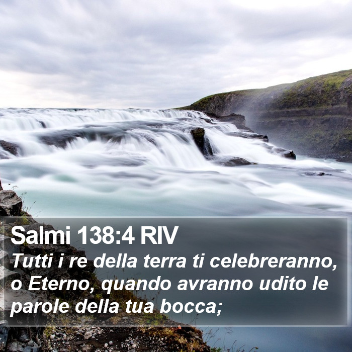 Salmi 138:4 RIV Bible Study
