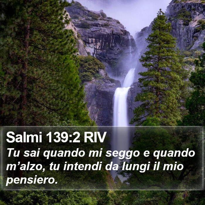 Salmi 139:2 RIV Bible Study