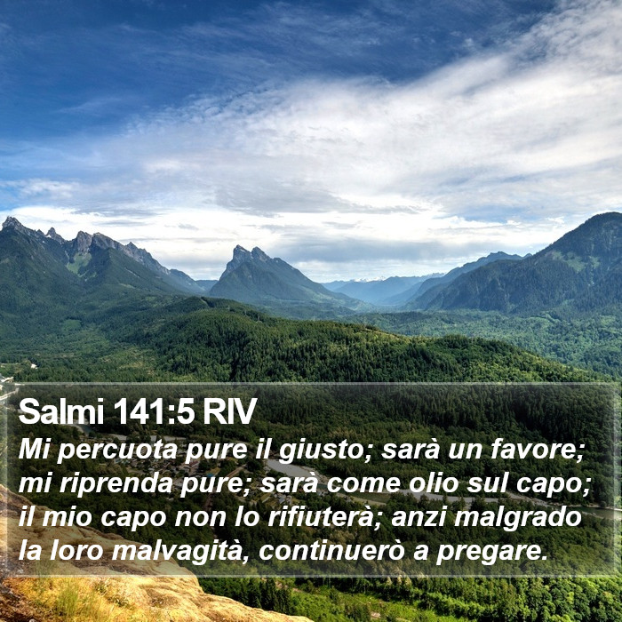 Salmi 141:5 RIV Bible Study