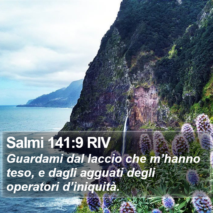 Salmi 141:9 RIV Bible Study