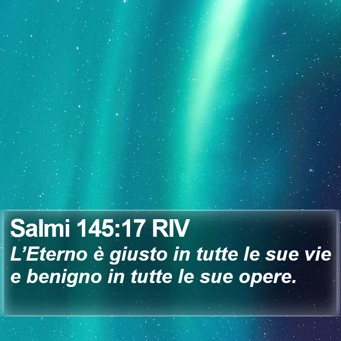 Salmi 145:17 RIV Bible Study