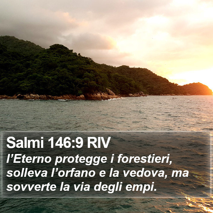Salmi 146:9 RIV Bible Study