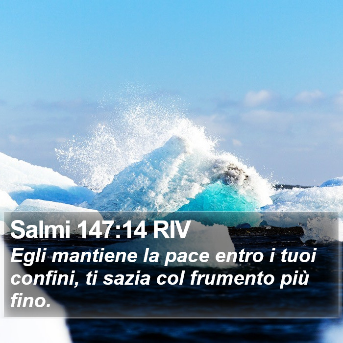 Salmi 147:14 RIV Bible Study