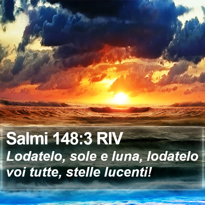 Salmi 148:3 RIV Bible Study