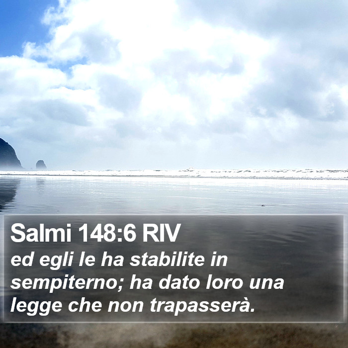 Salmi 148:6 RIV Bible Study