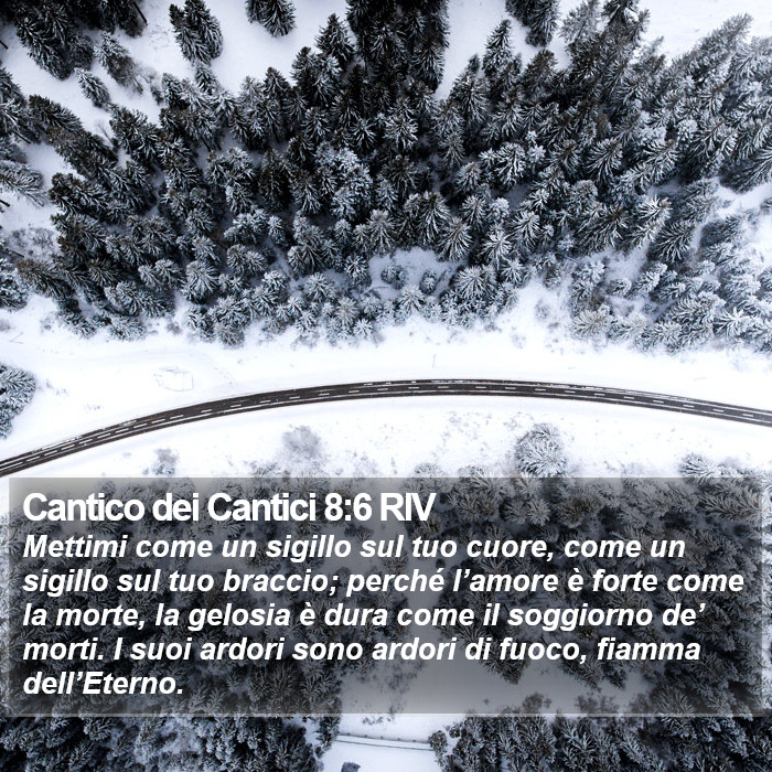 Cantico dei Cantici 8:6 RIV Bible Study
