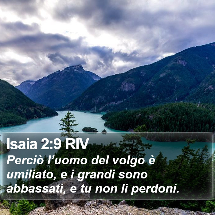 Isaia 2:9 RIV Bible Study