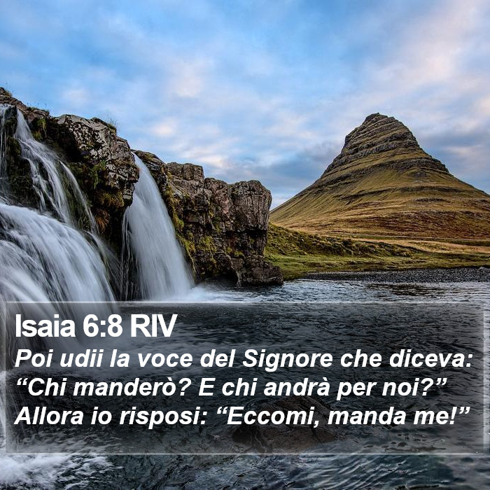 Isaia 6:8 RIV Bible Study