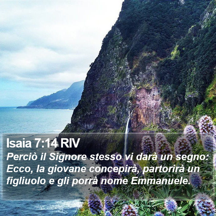 Isaia 7:14 RIV Bible Study