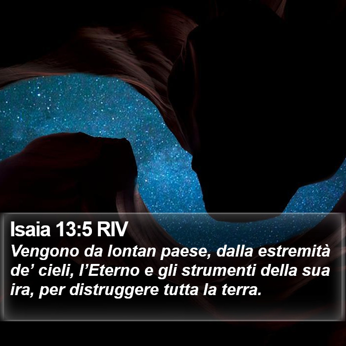 Isaia 13:5 RIV Bible Study