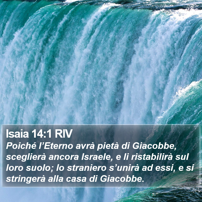 Isaia 14:1 RIV Bible Study