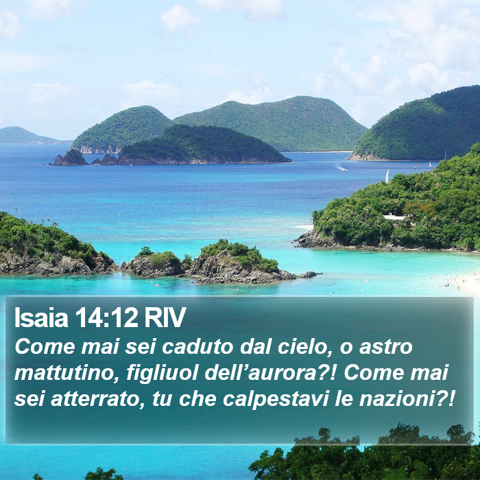 Isaia 14:12 RIV Bible Study