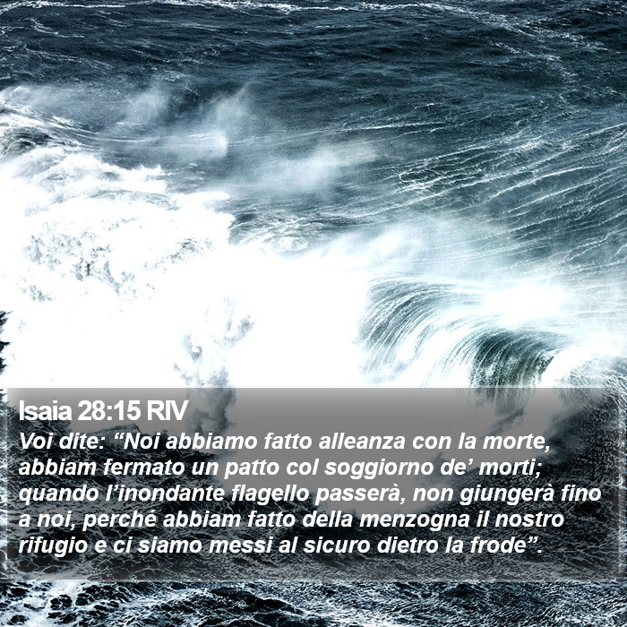 Isaia 28:15 RIV Bible Study