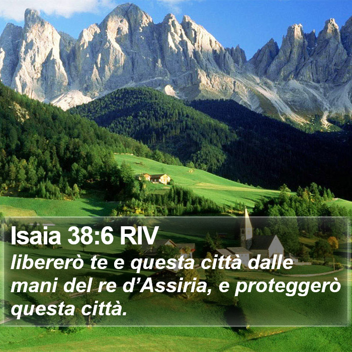 Isaia 38:6 RIV Bible Study