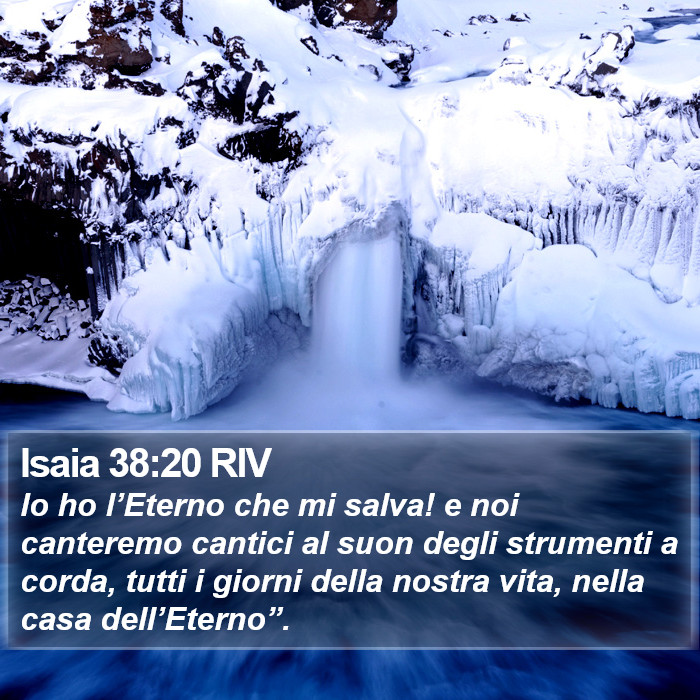 Isaia 38:20 RIV Bible Study