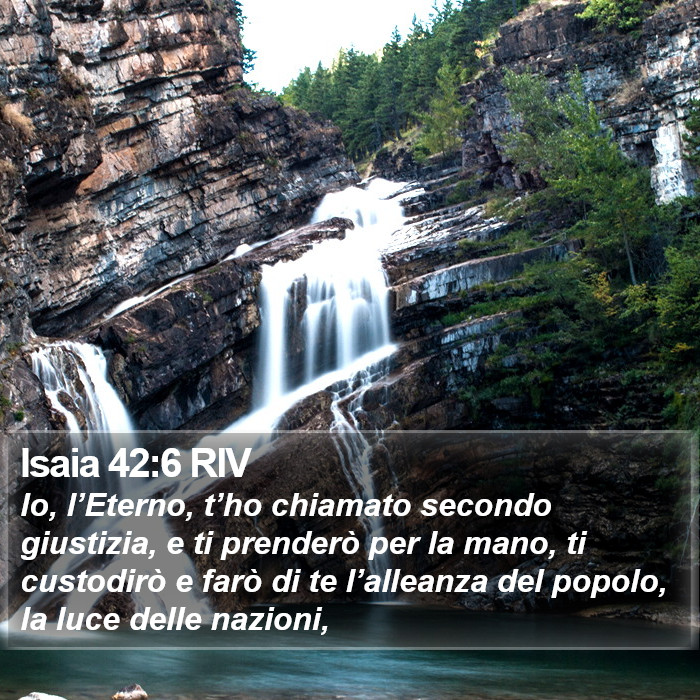 Isaia 42:6 RIV Bible Study