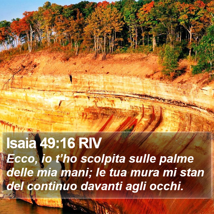 Isaia 49:16 RIV Bible Study