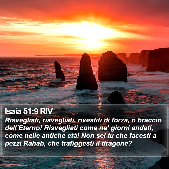 Isaia 51:9 RIV Bible Study