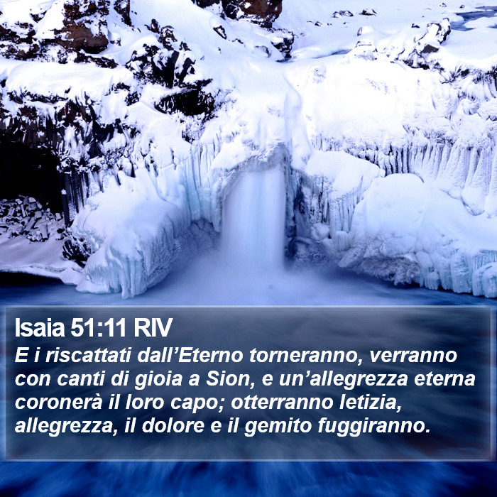 Isaia 51:11 RIV Bible Study