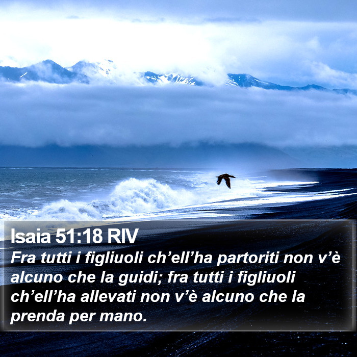 Isaia 51:18 RIV Bible Study